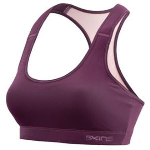 SKINS DNAmic Ladies Claret Flux Bra